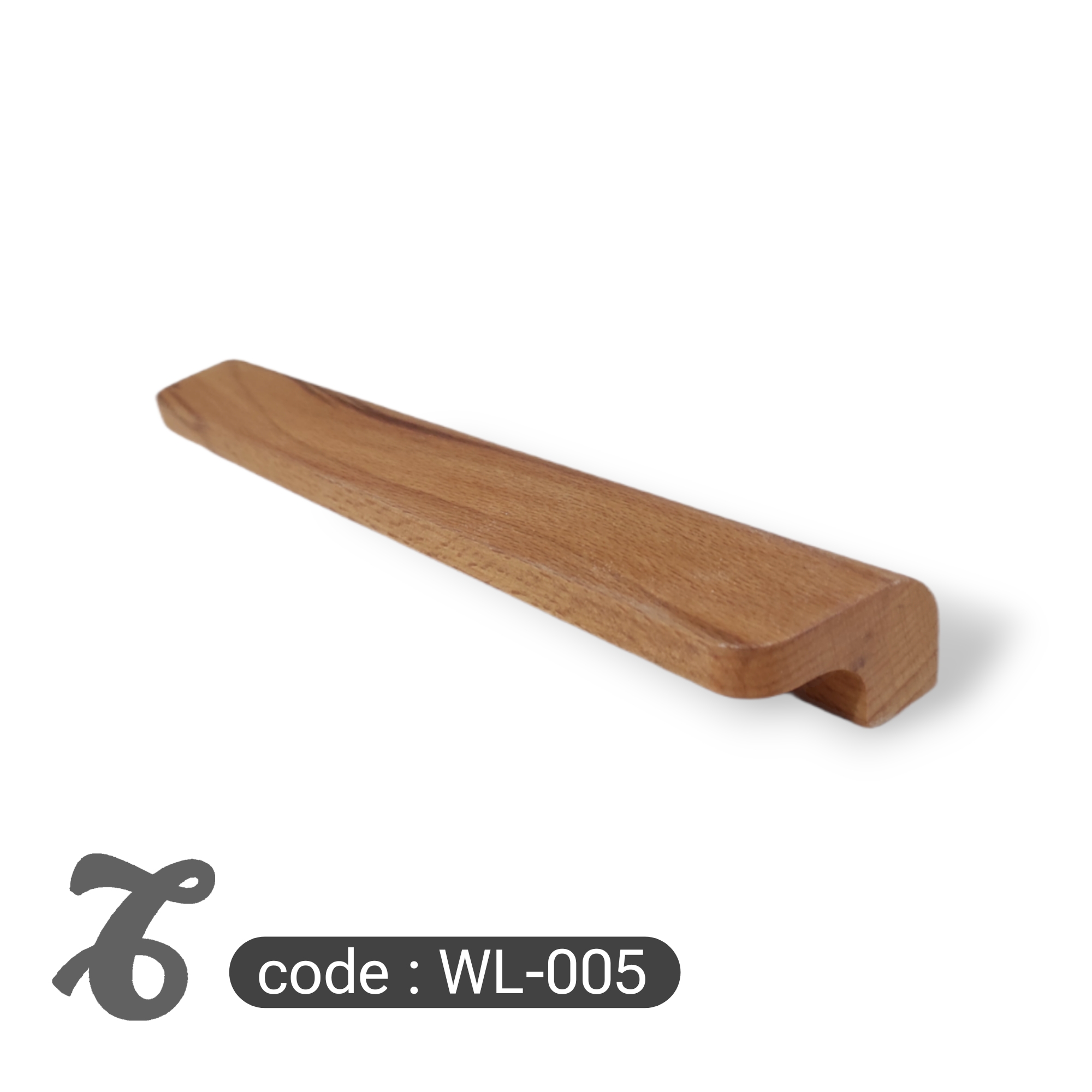 دستگیره چوبی کمد و کابینت کد WL-005
